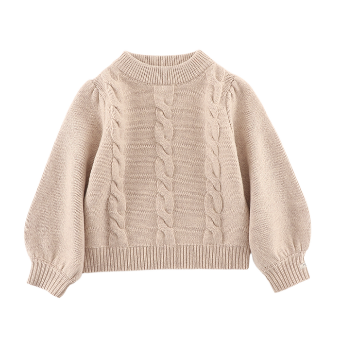 Niena Merino Wool Sweater - Lavender Brown