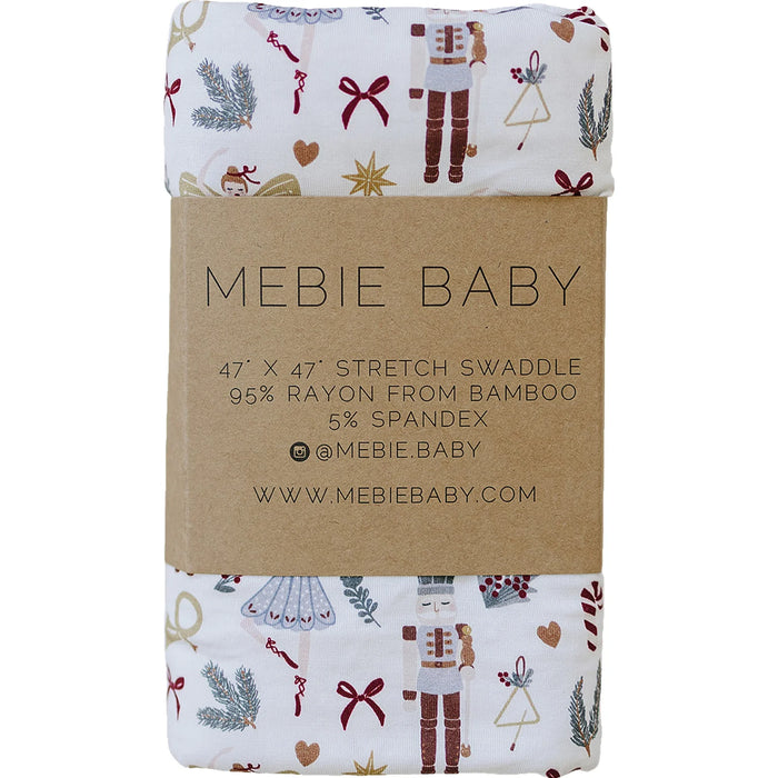 Christmas Holiday Stretch Swaddle Blanket