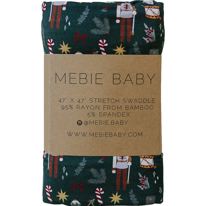 Christmas Holiday Stretch Swaddle Blanket