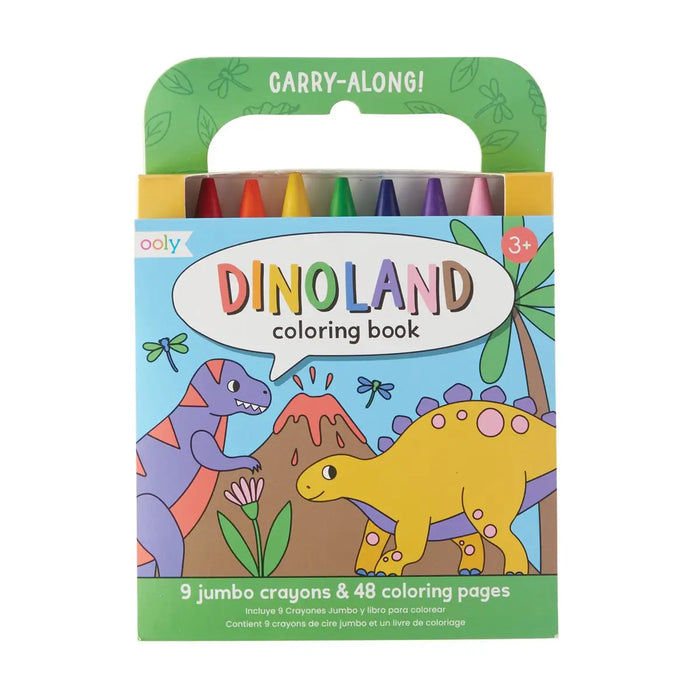 Carry Along Dinoland Coloring Book